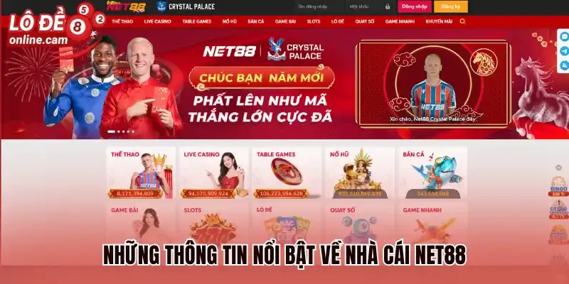 Net88 - Trúng Thưởng Cực Khủng Cùng Game Quay Số Trực Tuyến 1 Những thông tin nổi bật về nhà cái Net88