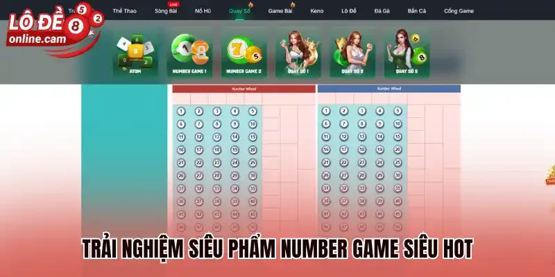 Trải nghiệm siêu phẩm Number Game siêu hot